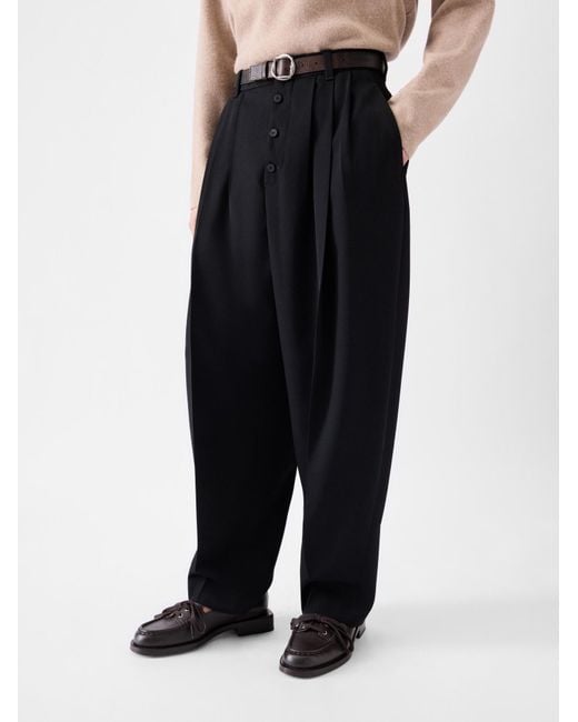 Jacquemus Black Fernando Formal Pants for men