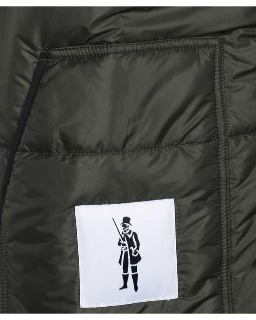Mackintosh Green Quilted Zip Down Gilet for men