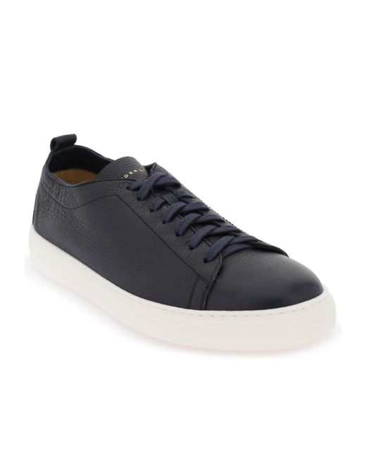 Henderson Blue Lace-Up Low-Cut Skate Shoes for men