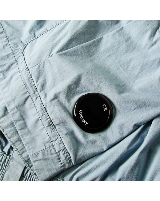 C P Company Blue Cargo Shorts for men