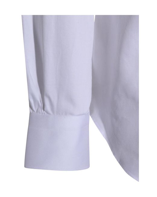 Mazzarelli Blue Slim Fit Shirt for men