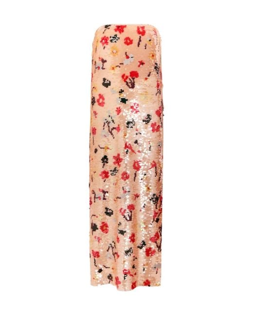 Tory Burch Pink Mesh Dress