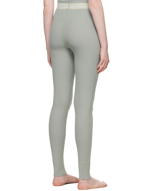 Skims Green Logo Tights