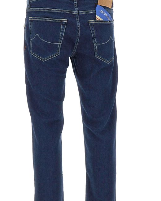 Jacob Cohen Blue Slim-Fit Jeans for men