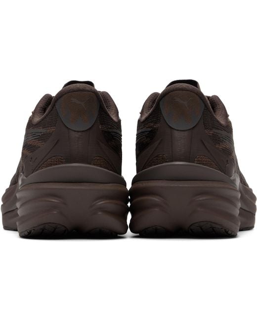 PUMA Brown Deviate Nitro 4 Running Shoes for men