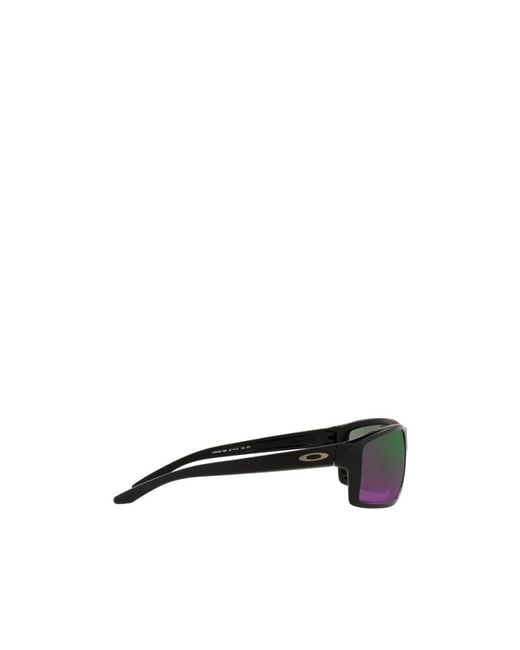 Oakley Green Gibston Rectangle-Frame Sunglasses for men