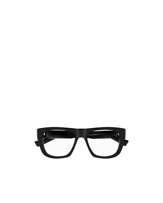 Saint Laurent Black Eyewear Square-Frame Glasses for men