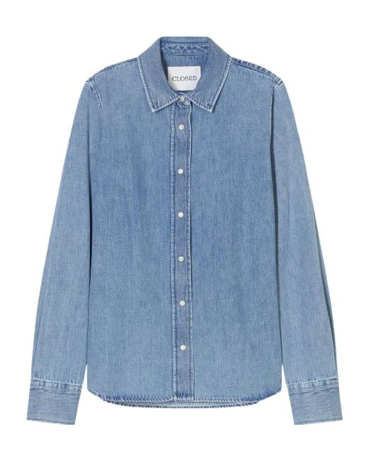 Closed Blue Denim Shirt