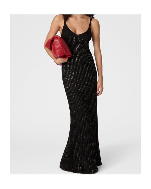 Missoni Black Robe À Fines Bretelles