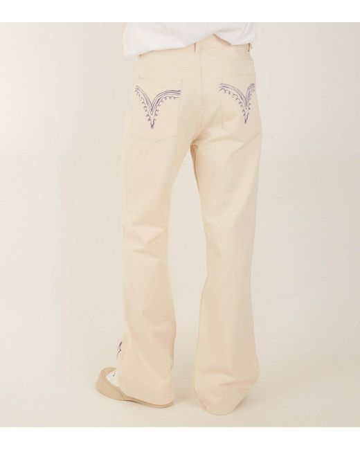 Carne Bollente Natural Belt Loop Jeans for men