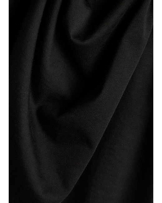 Vince Black Crew Neck Pima Cotton T-Shirt