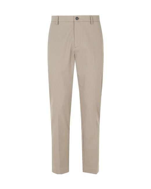Department 5 Natural Casual Trousers With Belt Loops for men