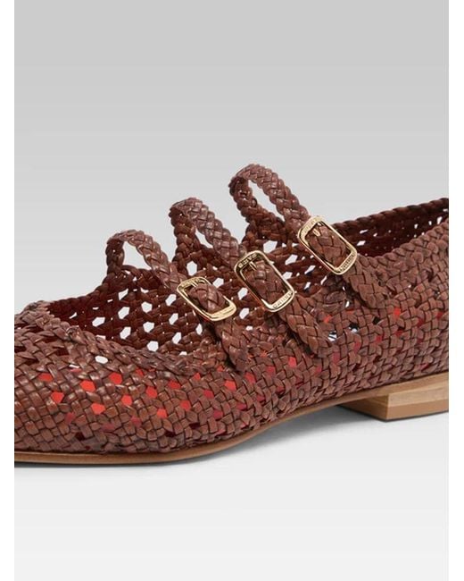CAREL PARIS Brown Flat Shoes