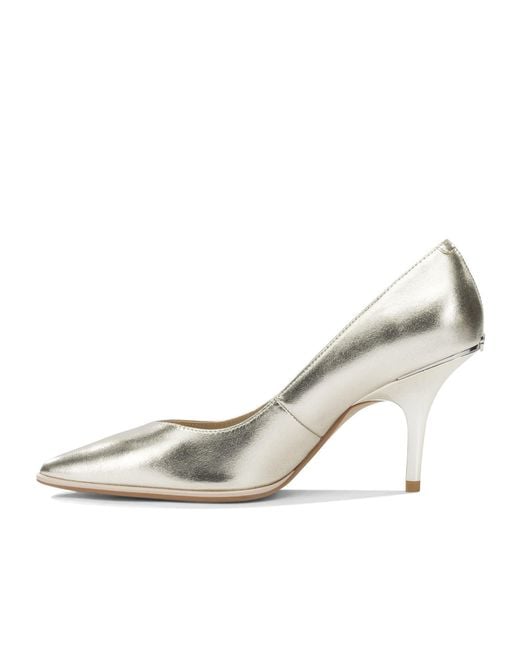 Pinko White Pointed-Toe High Heels