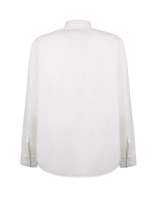 Aspesi White Buttoned Sleeved Shirt for men