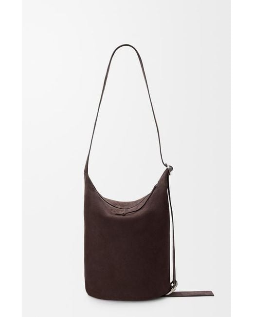 Loewe Brown Loop Bucket Bag for men