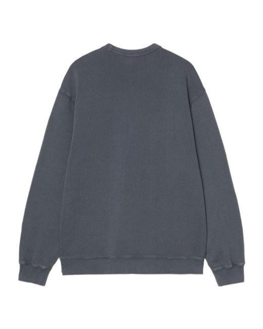 Carhartt Blue Faded Pond Corps Sweatshirt for men