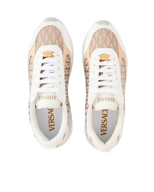 Versace White Chunky Trainers