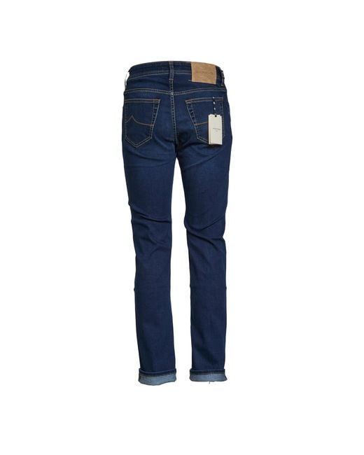 Jacob Cohen Blue Bard Slim-Fit Jeans for men