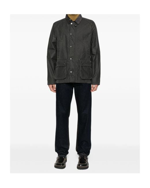 Barbour Black Long-Sleeved Casual Jacket for men