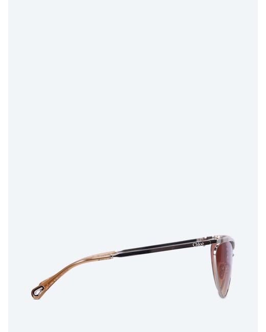 Chloé Pink Full Frame Sunglasses