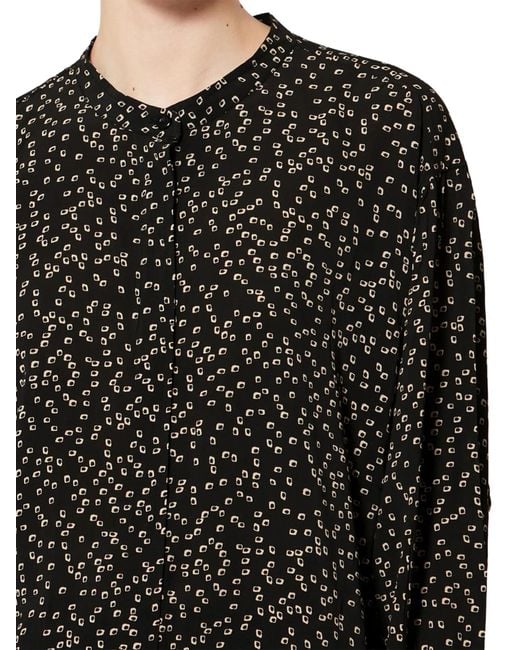 Isabel Marant Black Catchell Printed Shirt