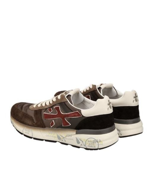 Premiata Multicolor Lace-Up Sneakers for men
