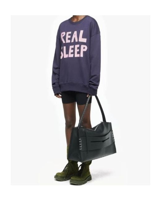 J.W. Anderson Blue Real Sleep Sweatshirt