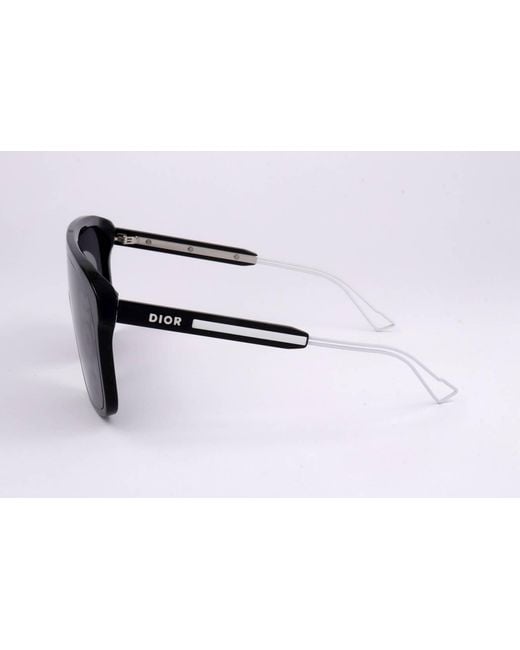 Dior Blue D-Frame Sunglasses for men