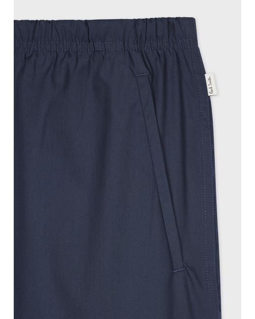 Paul Smith Blue Striped Trim Pyjamas for men