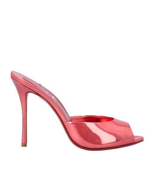Christian Louboutin Pink Me Dolly Open-Toe Sandals