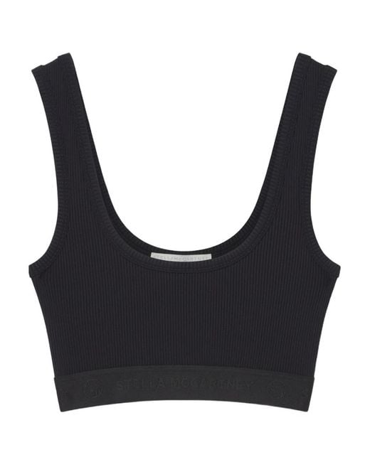 Stella McCartney Black Logo Vest