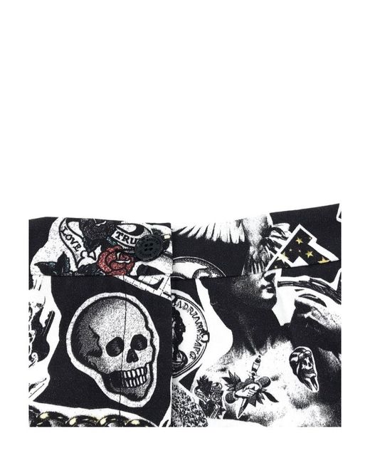 Moschino White Logo Jeans