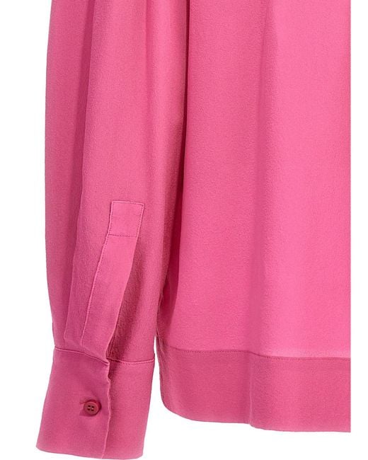 Nude Pink Elegant Bloshirt Top