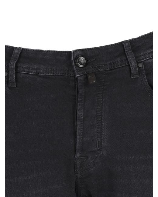 Jacob Cohen Black Slim-Fit Jeans for men