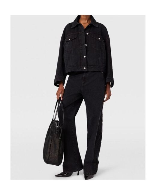 Stella McCartney Black Straight Leg Jeans