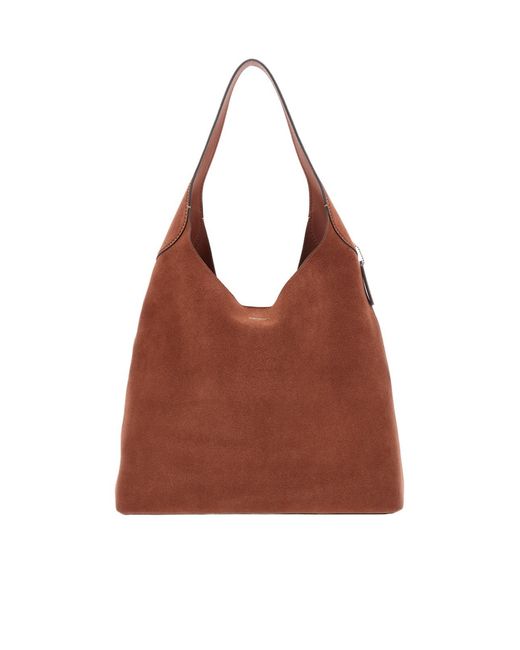 COACH Brown Brooklyn 39 Shoulder Bag