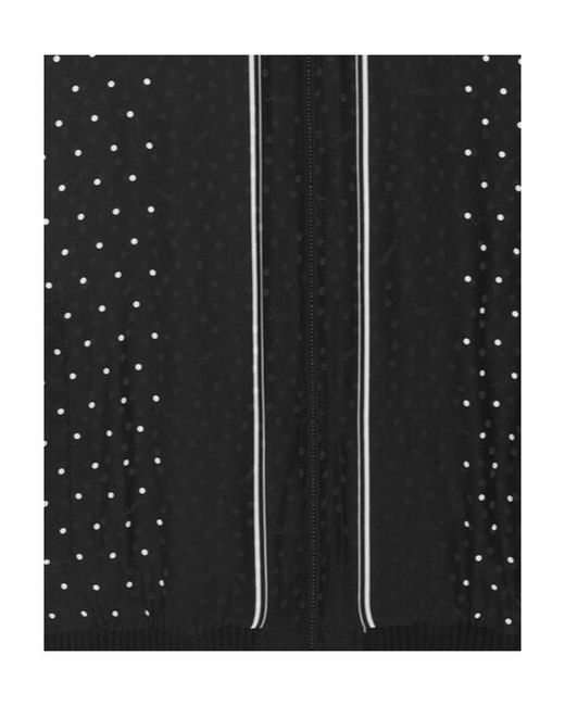 Saint Laurent Black Polka-Dot Pattern Bomber Jacket for men