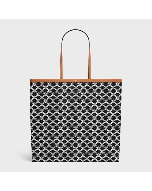 Céline Black Large Flat Shopper for men
