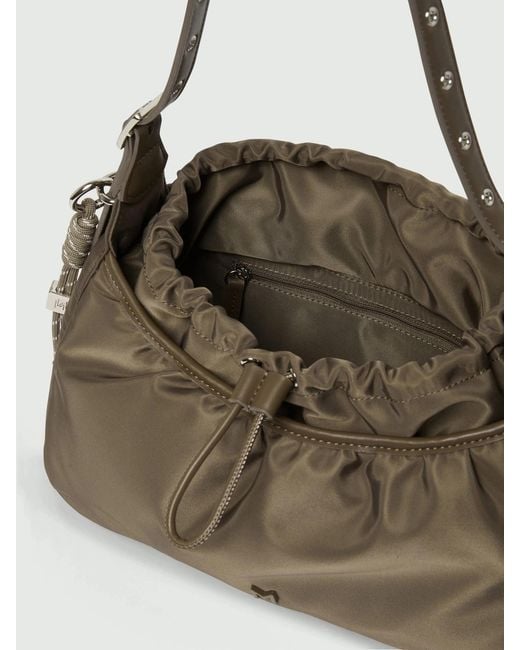 Marella Brown Rectangular Shoulder Bag