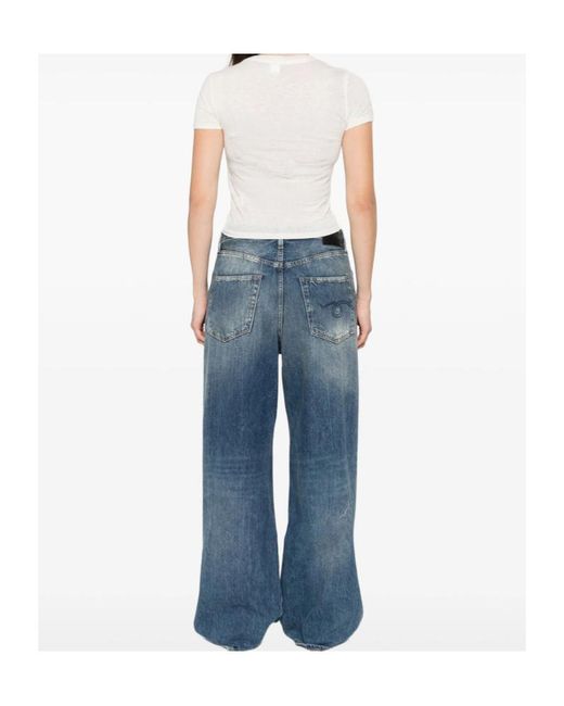 Re/done White Short-Sleeved T-Shirt