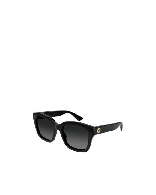 Gucci Black Eyewear Rectangular Frame Sunglasses for men