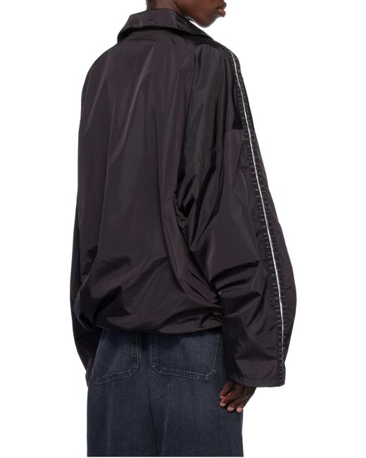 DIESEL Black J-Caron High Neck Track Jacket for men