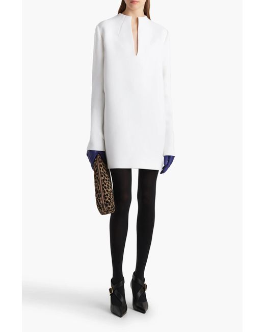 Khaite White Aleena Dresses