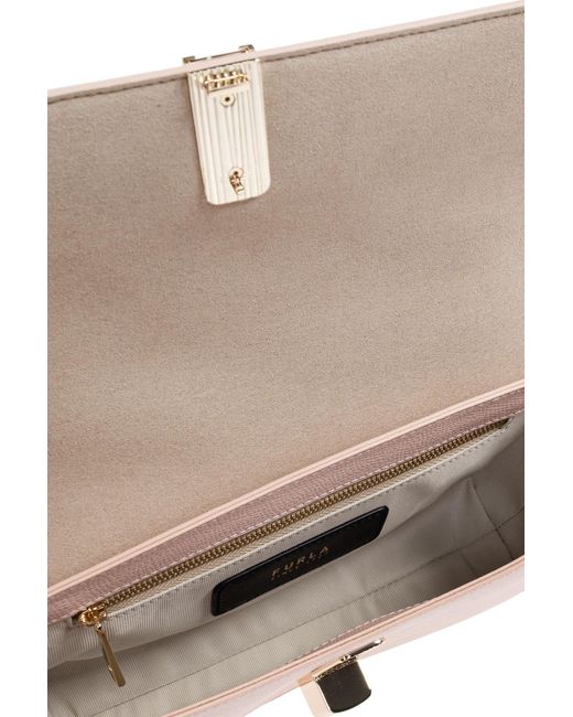 Furla Pink Iride Small Crossbody Bag