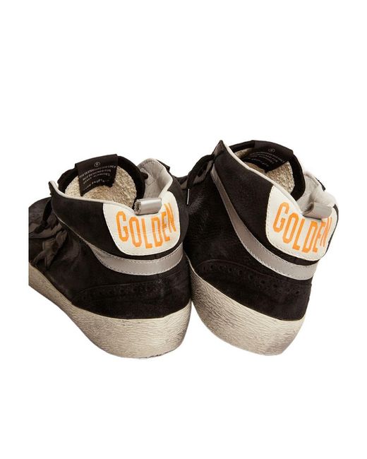 Golden Goose Deluxe Brand Brown Mid Star Sneakers for men