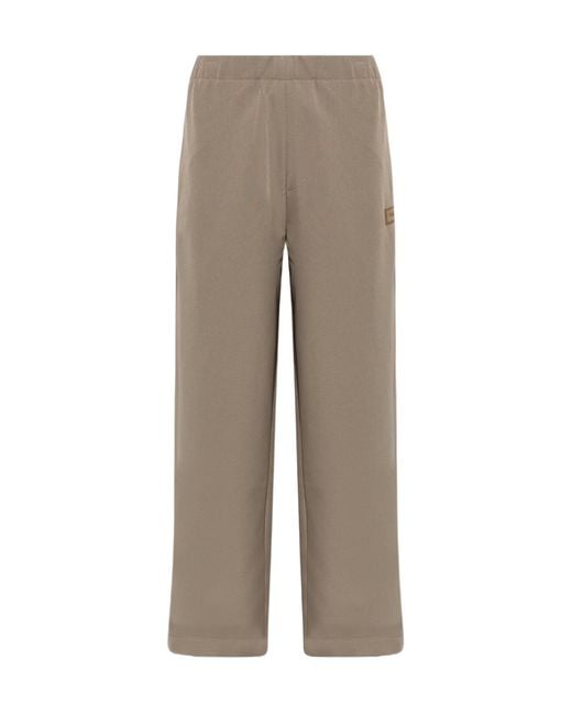 Amiri Gray Elastic Waistband Casual Pants for men