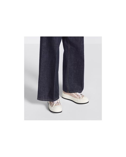 Dior White Christian Walk N Low-Top Sneakers