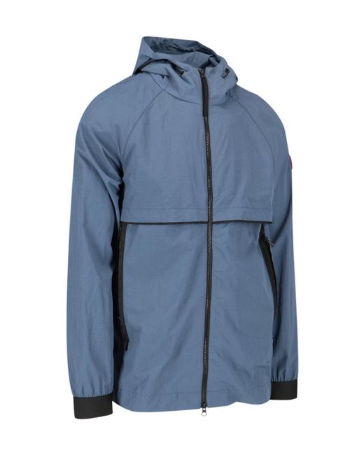 Canada Goose Blue Faber Hooded Jacket for men