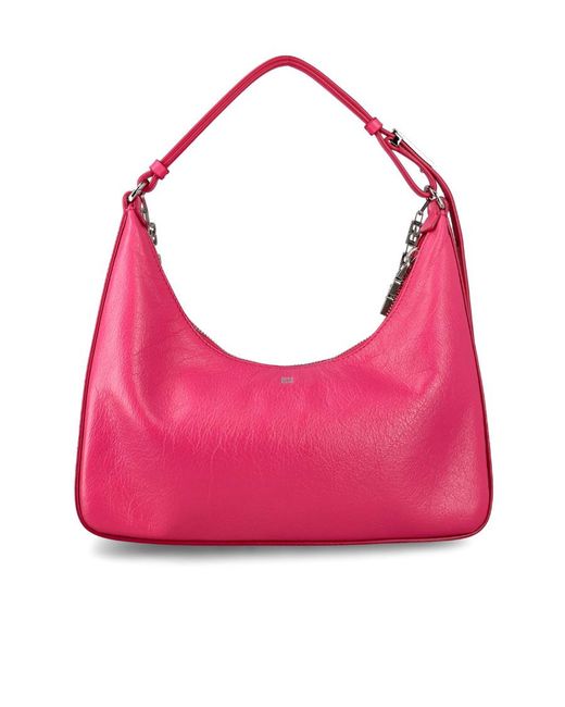 Givenchy Pink Small Moon Cut Out Bag